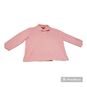 Esperanto Cotton Pink Medium Knit Long Sleeve Sweater